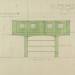 Design for a toy cupboard, Windyhill, Kilmacolm